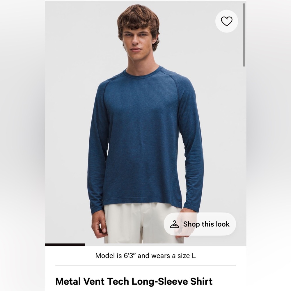 Lululemon Metal Vent Tech Long-Sleeve